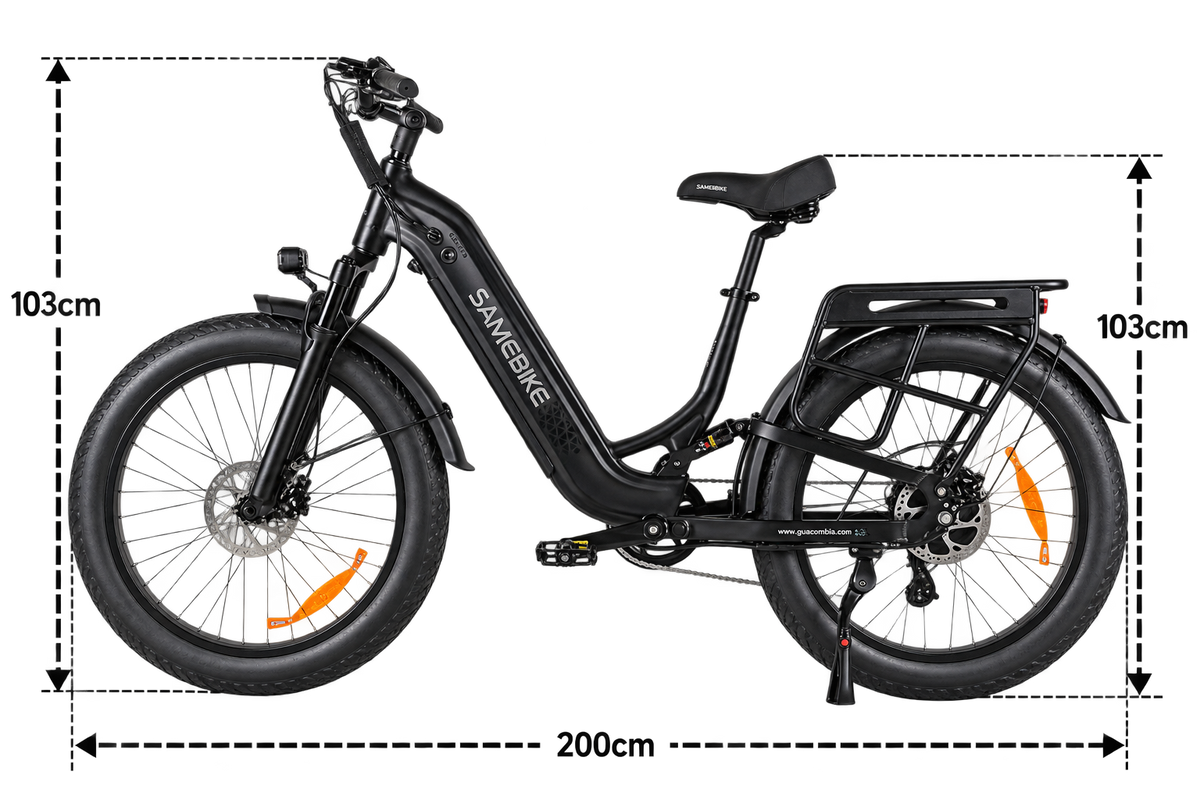 Atlas Ultra electric bike sizing and measurement guide