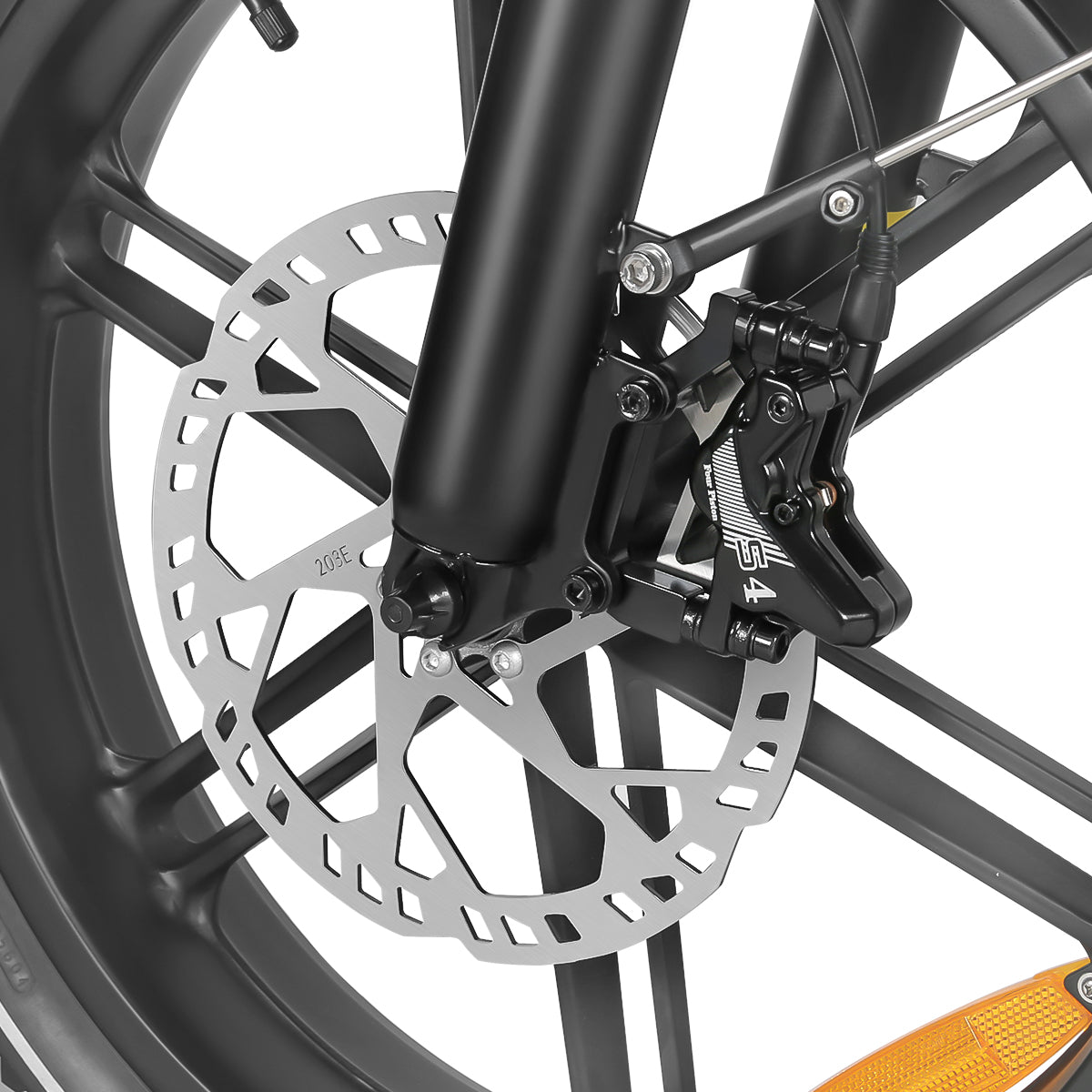 Thor Dash RS Plus hydraulic disc brake detail