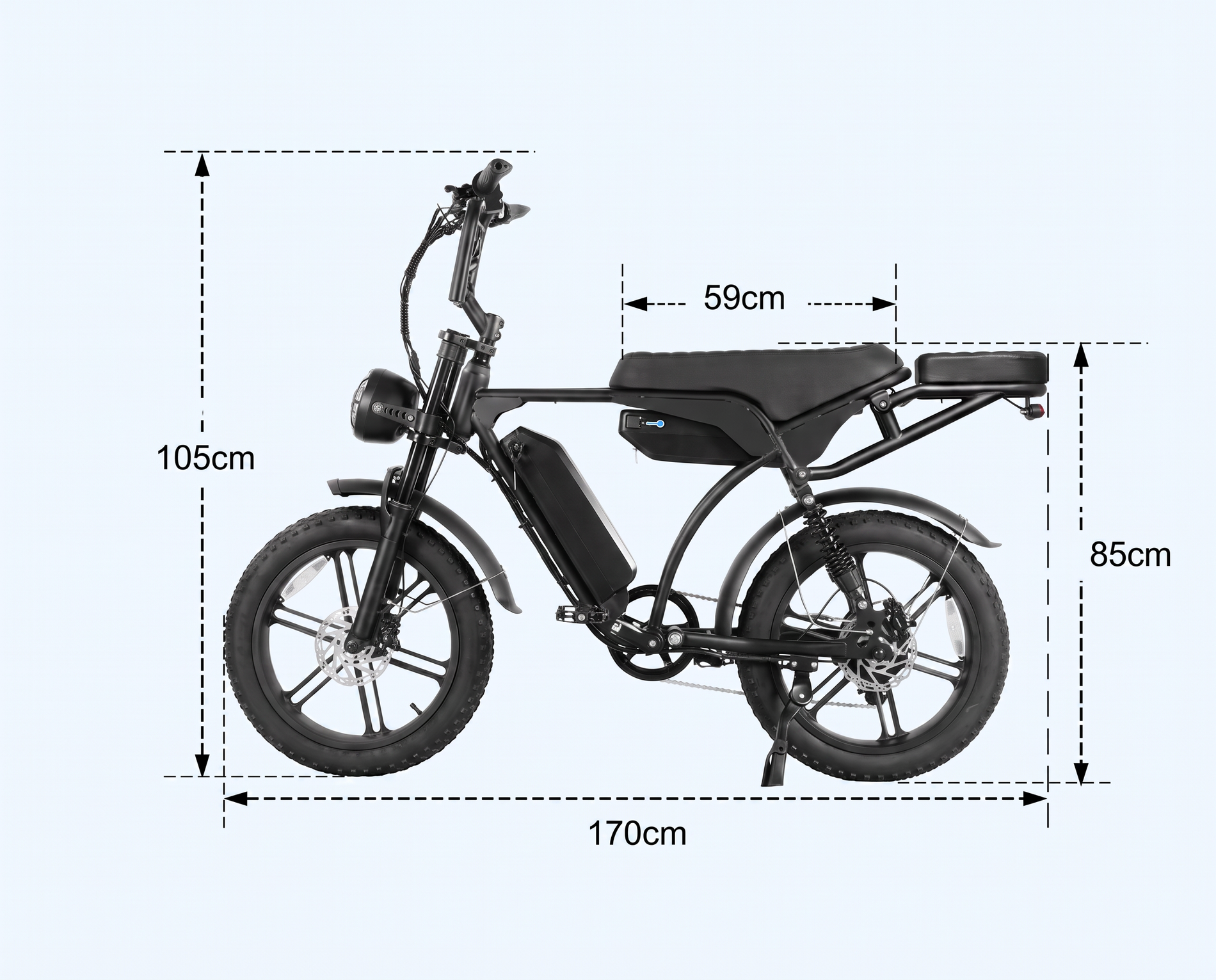 Pulse RSE electric bike sizing and measurement guide