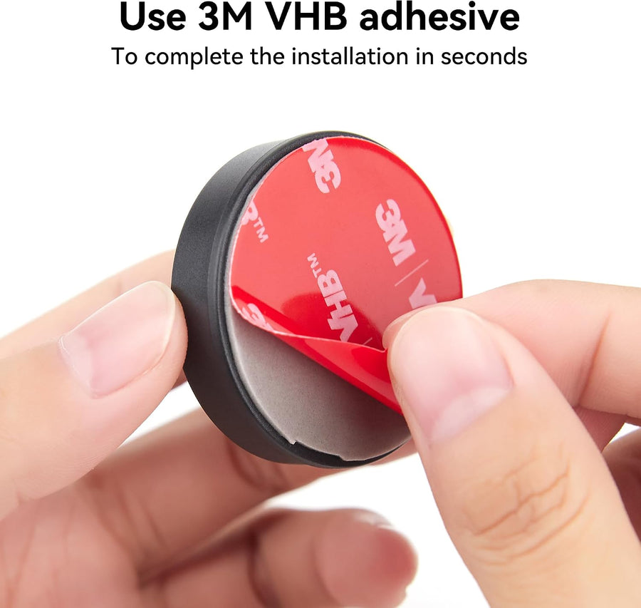 Peeling the 3M VHB adhesive backing off a hidden AirTag holder