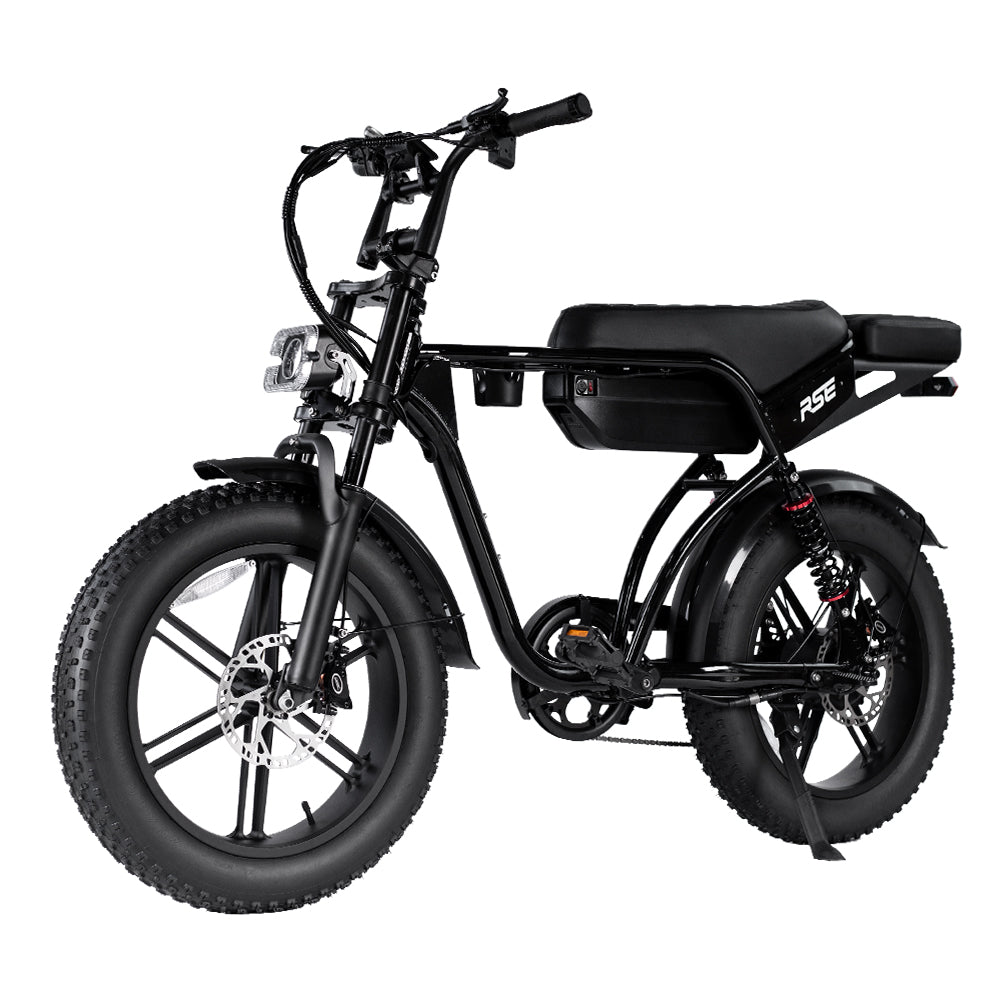 Thor Pulse RSE electric bike in Black, front three-quarter view from the left