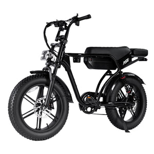 Thor Pulse RSE electric bike in Black, front three-quarter view from the left