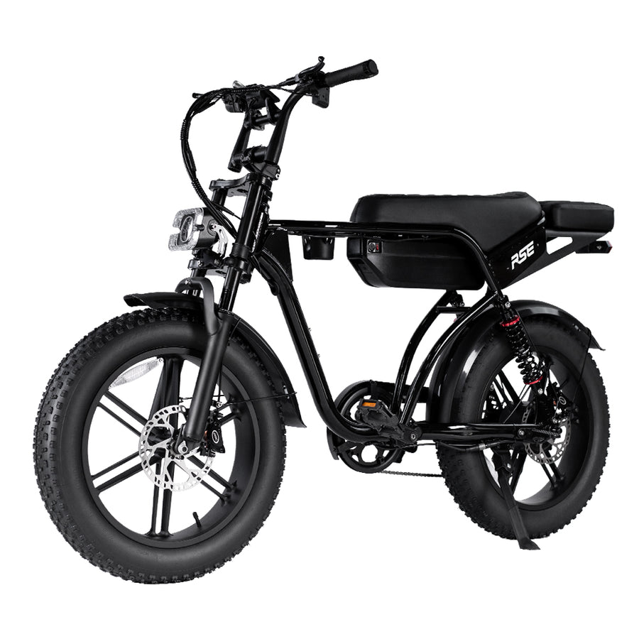 Thor Pulse RSE electric bike in Black, front three-quarter view from the left