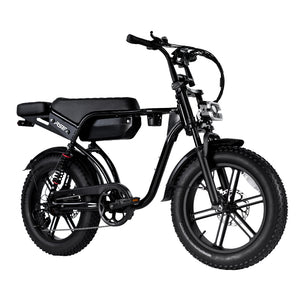 Thor Pulse RSE electric bike in Black, front three-quarter view from the right