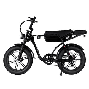 Thor Pulse RSE electric bike in Black, side-on profile facing left