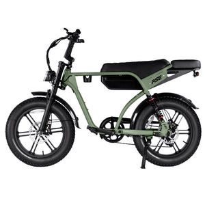 Thor Pulse RSE electric bike in Moss, side-on profile facing left