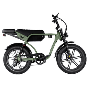 Thor Pulse RSE electric bike in Moss, side-on profile facing right
