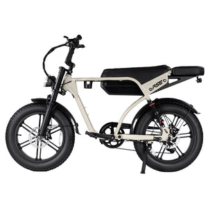 Thor Pulse RSE electric bike in Pebble, side-on profile facing left