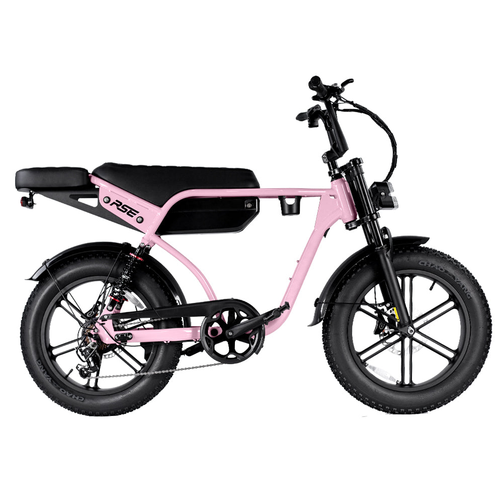 Thor Pulse RSE electric bike in Pink, side-on profile facing right