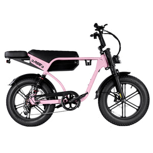 Thor Pulse RSE electric bike in Pink, side-on profile facing right